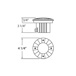 14749 1-Light LED In-Ground