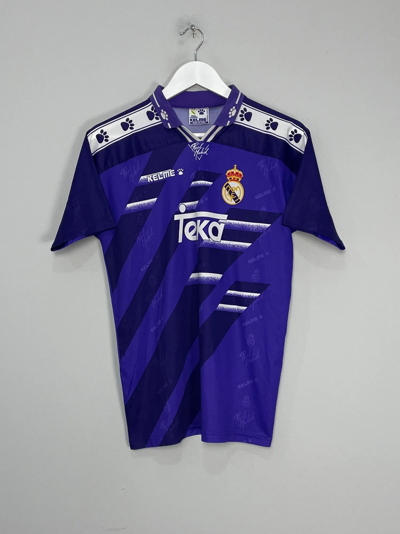 1995/96 REAL MADRID AWAY SHIRT (XL.KIDS) KELME