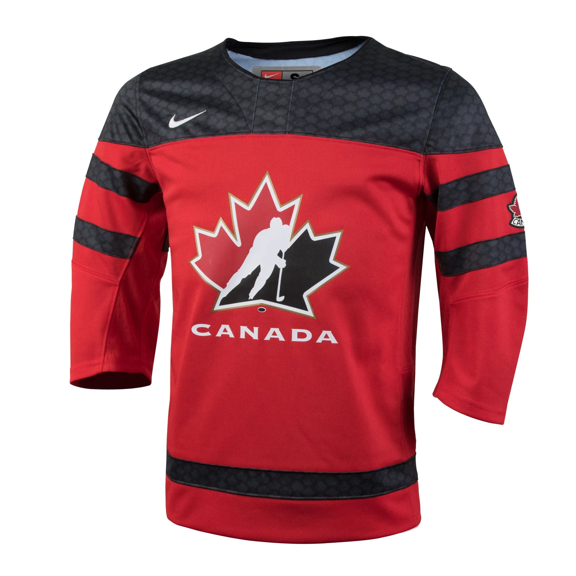 2018 Team Canada Nike Hockey IIHF WJC Red Replica Youth Jersey - Multiple Sizes