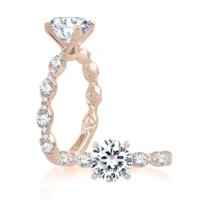 A. JAFFE Diamond Engagement Ring