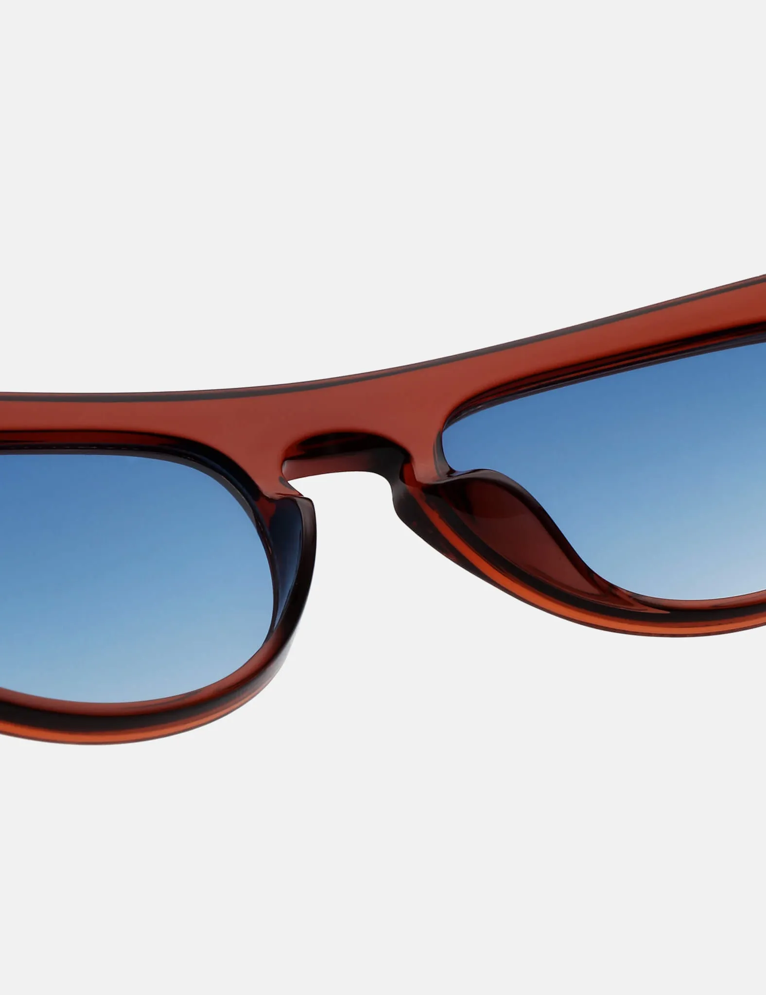 A. Kjaerbede Jake Sunglasses - Brown Transparent