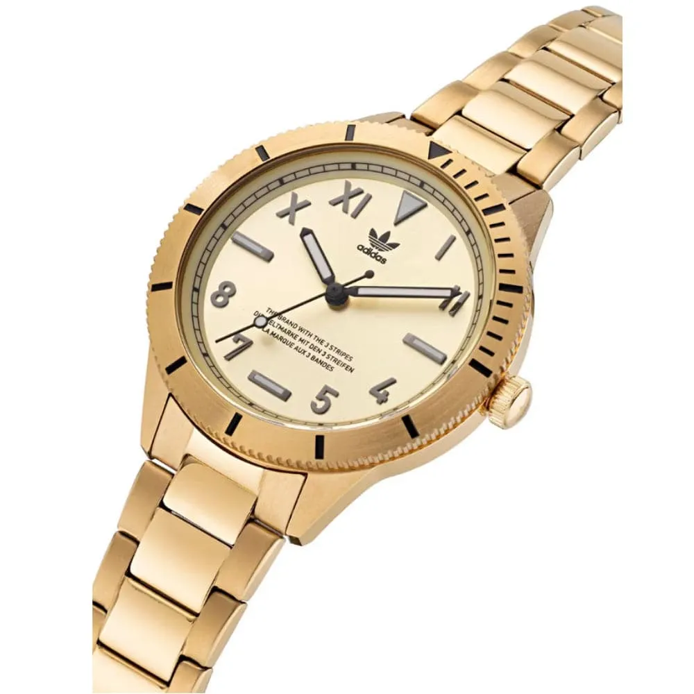 ADIDAS AOFH22061 GOLD STAINLESS STEEL UNISEX WATCH