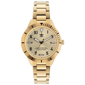 ADIDAS AOFH22061 GOLD STAINLESS STEEL UNISEX WATCH