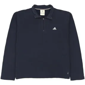 Adidas Black Quarter Zip Sweatshirt