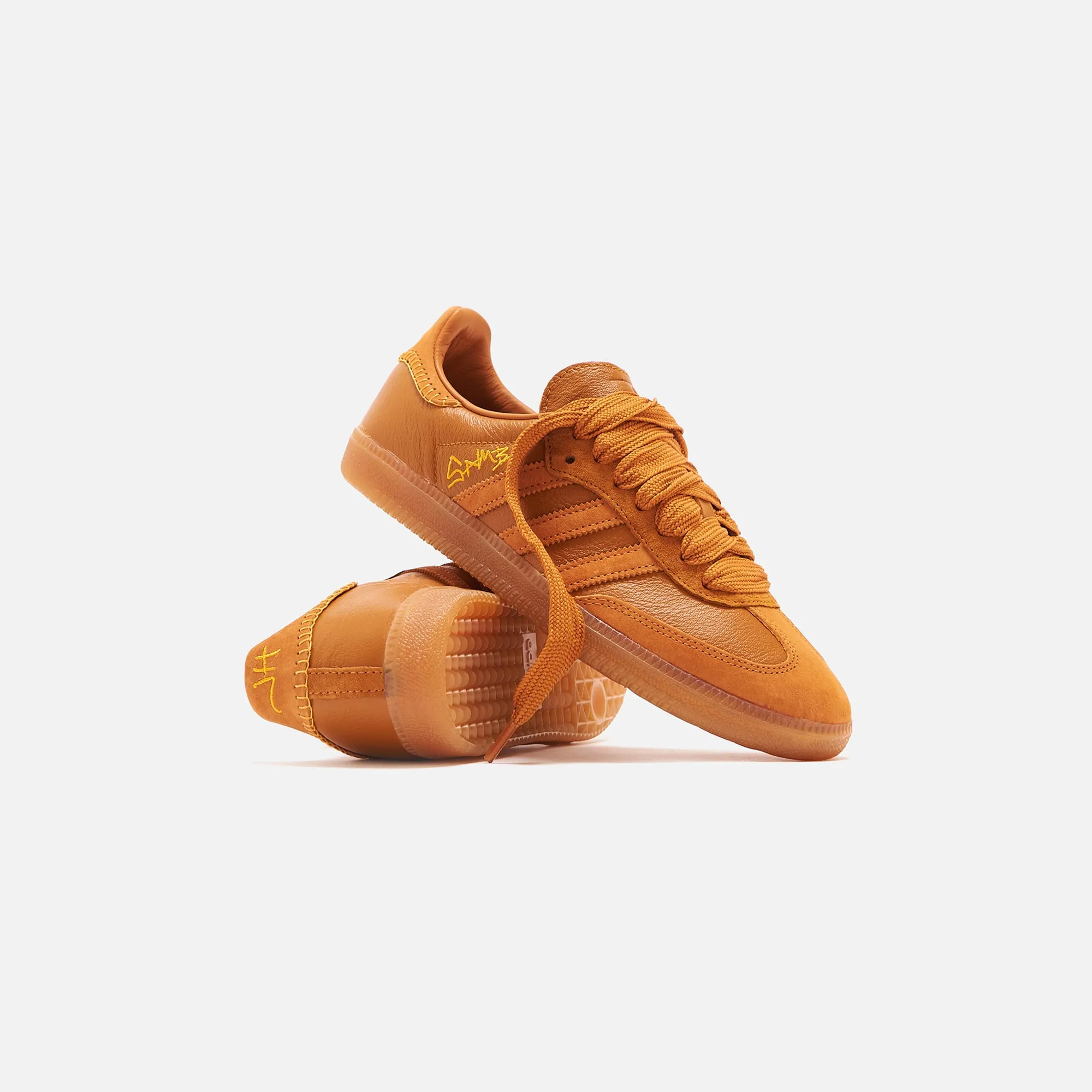 adidas Consortium x Jonah Hill Samba - Craft Ochre / Tech Copper / Ecru Tint