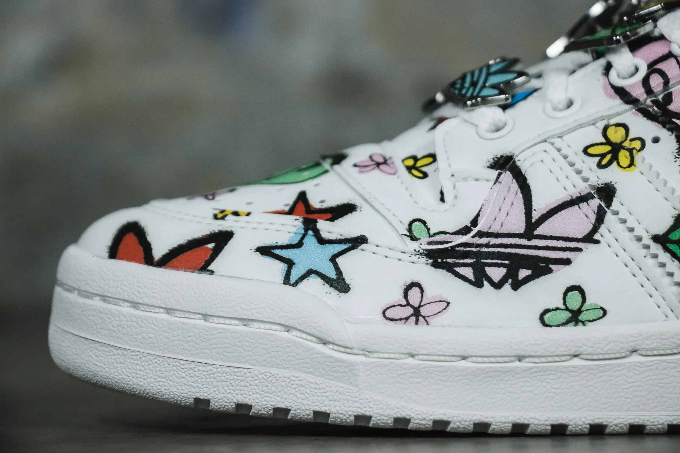 adidas Forum 84 Hi x Jeremy Scott "Monogram Graffiti"