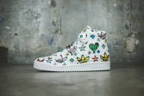 adidas Forum 84 Hi x Jeremy Scott "Monogram Graffiti"