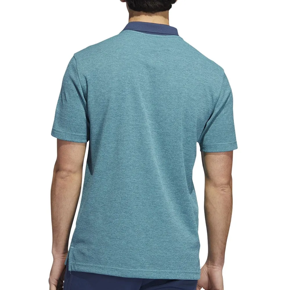 adidas Go-To No-Show Polo Shirt - Crew Navy/Semi Mint Rush