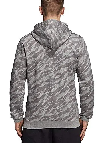 Adidas Mens Ess Aop Fz Hdy Sweatshirt