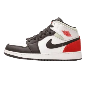 Air Jordan 1 Mid 'Black toe'