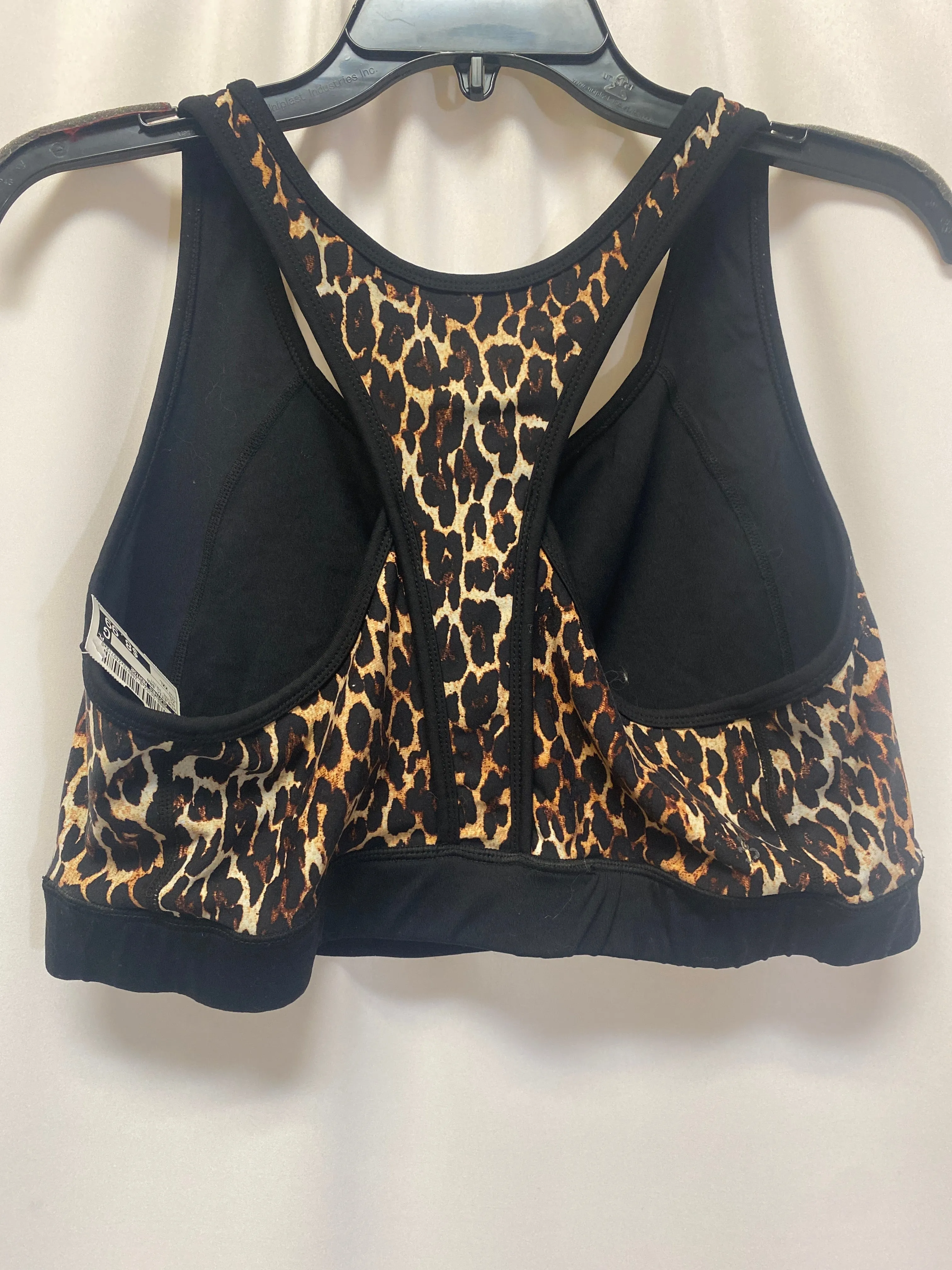 Animal Print Athletic Bra Clothes Mentor, Size Xxl