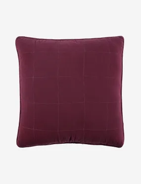 Antwerp Large Quilted Euro Sham by Pom Pom at Home