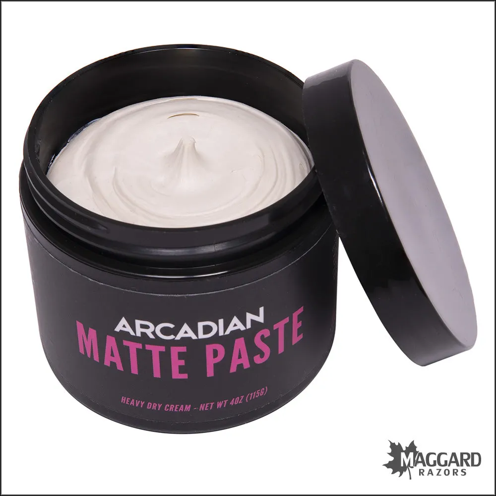 Arcadian Matte Paste Heavy Hold Artisan Pomade, 4oz