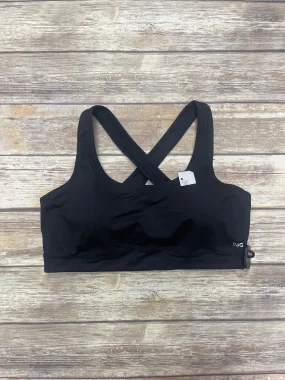 Athletic Bra By Clothes Mentor In Black, Size: Xl