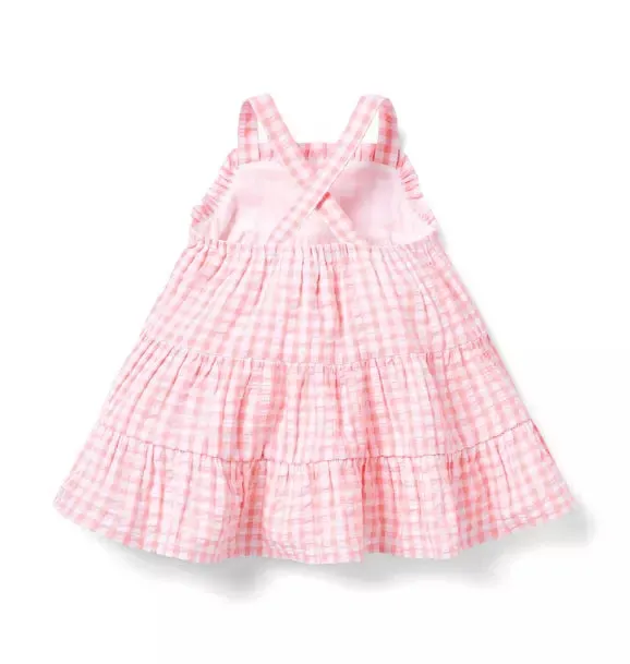 Baby Gingham Seersucker Sundress