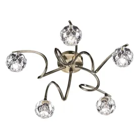 Babylon 5lt Semi Flush Antique Brass CLEARANCE