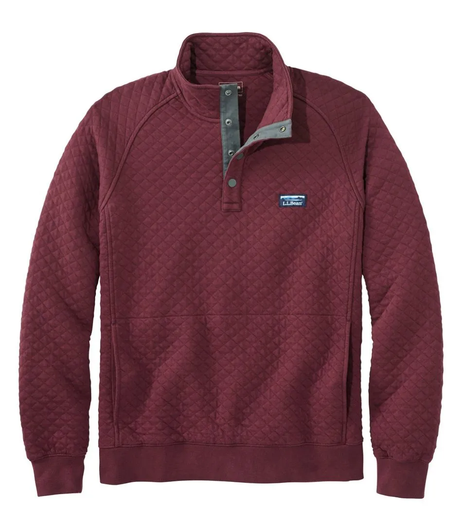 Bean's Quilted Sweatshirt Men's Regular