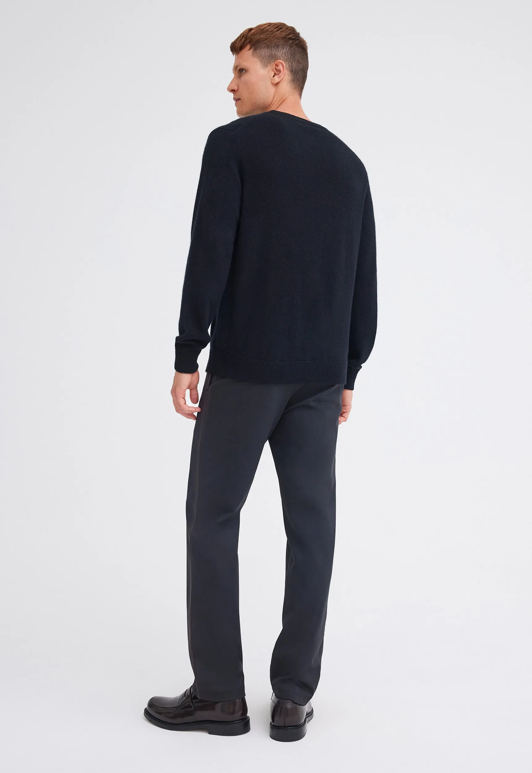 Beckham Cashmere Sweater - Black