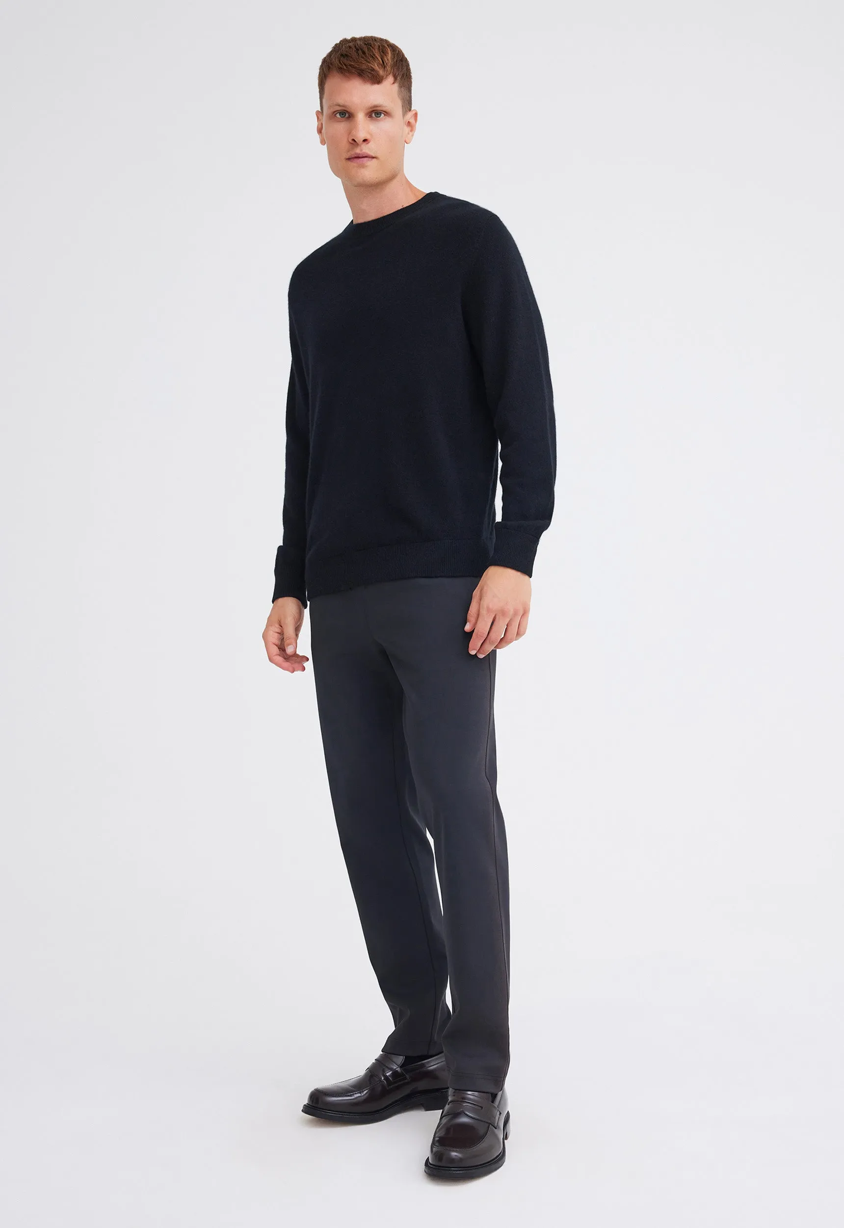 Beckham Cashmere Sweater - Black