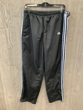 Black Athletic Pants Adidas, Size L