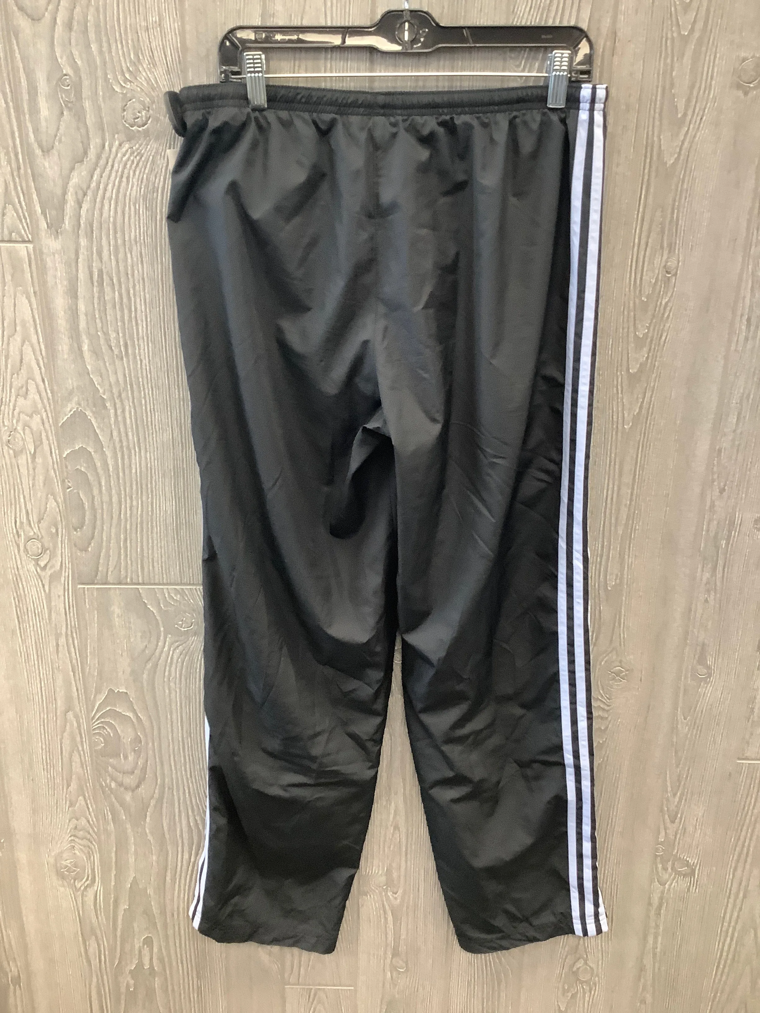 Black Athletic Pants Adidas, Size L