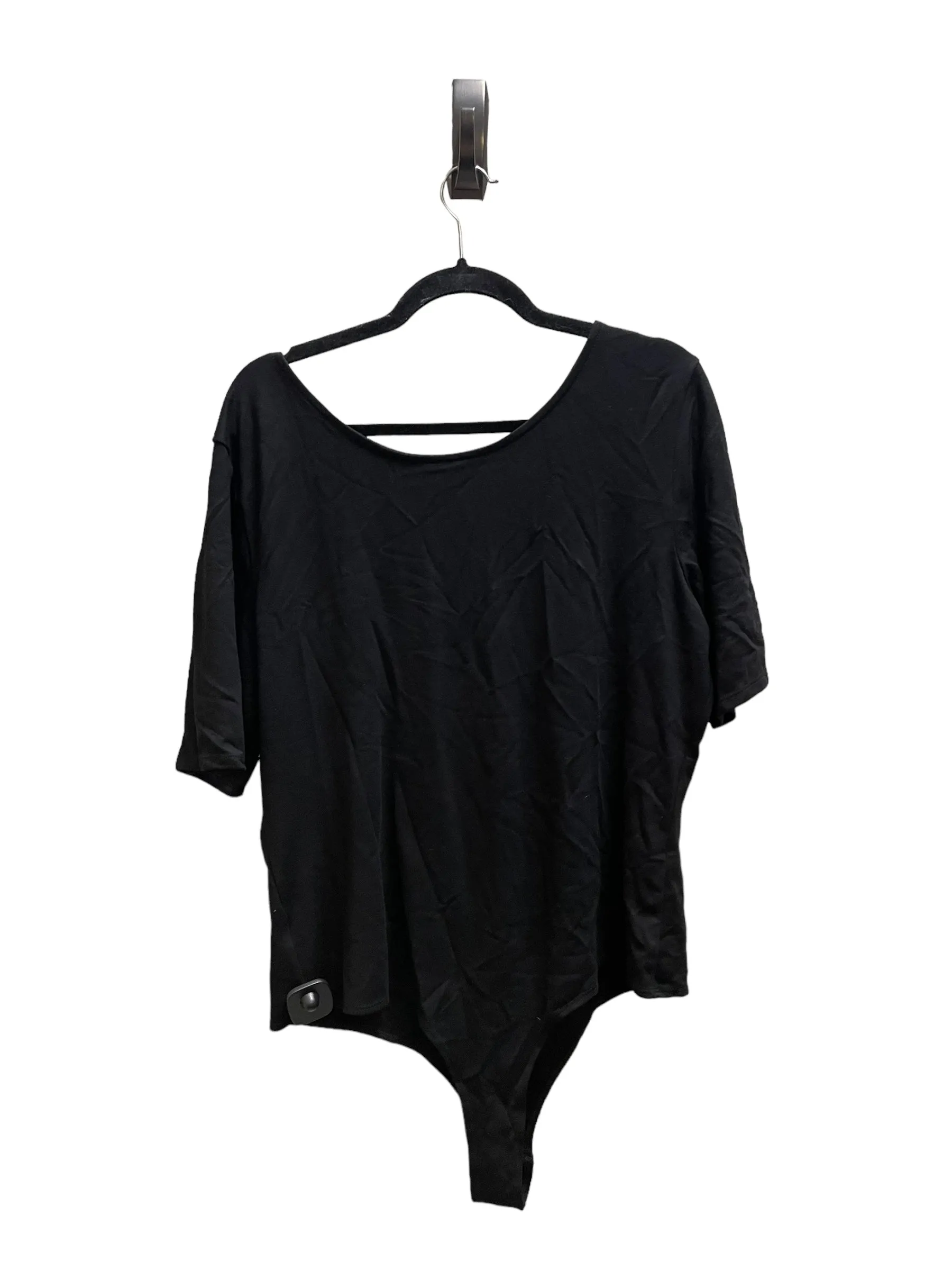 Bodysuit By Clothes Mentor In Black, Size: 3x