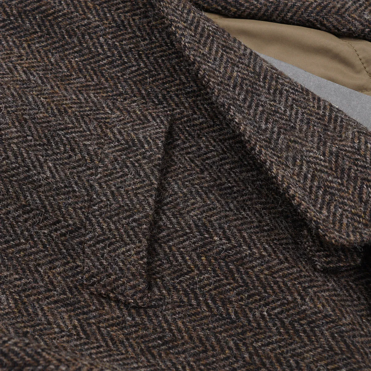 Boglioli Wool Outer Blazer with Quilted Lining