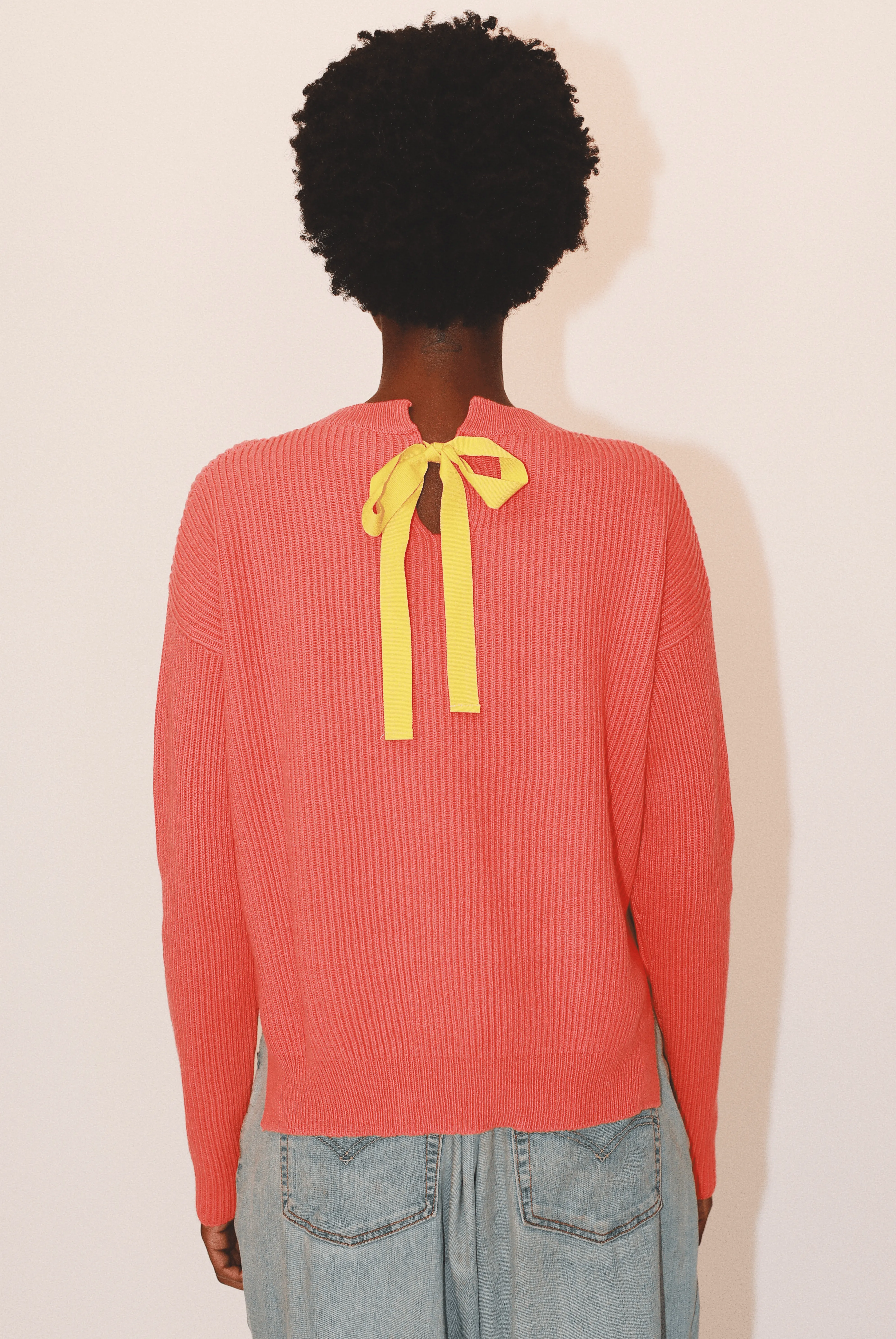 Brina Crewneck in Organic Cotton & Recycled Cashmere