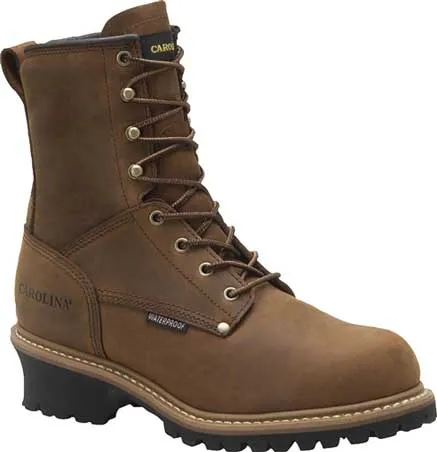 Carolina Men's 8 inch Soft Toe Logger Boot #CA8821