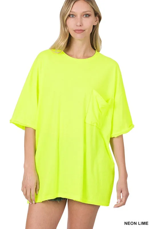 Casey Neon Oversized Tee | FINAL SALE