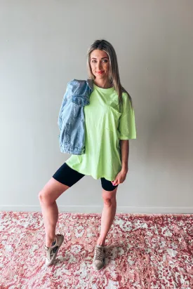 Casey Neon Oversized Tee | FINAL SALE