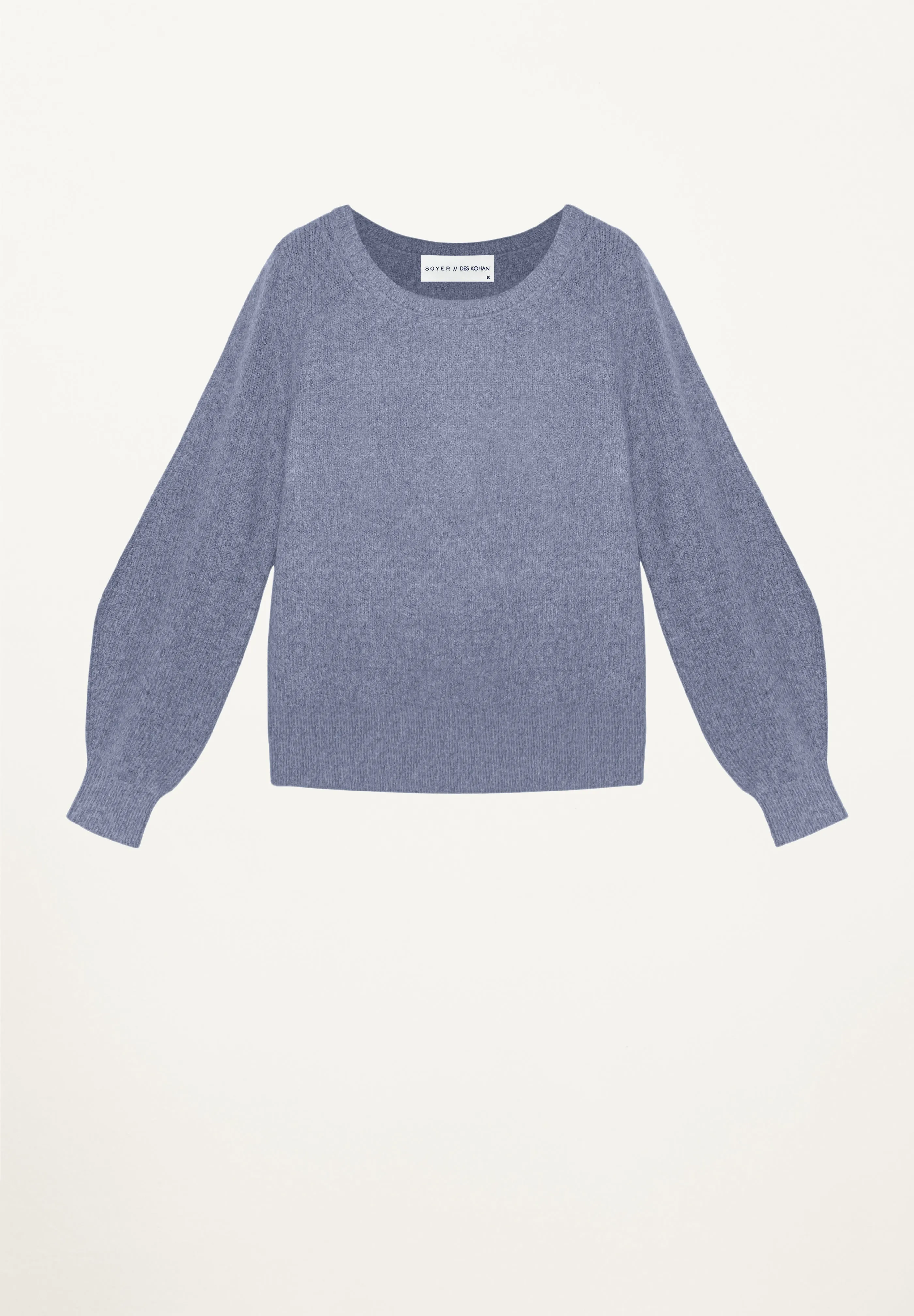 Cashmere Crewneck Sweater in Atlantic