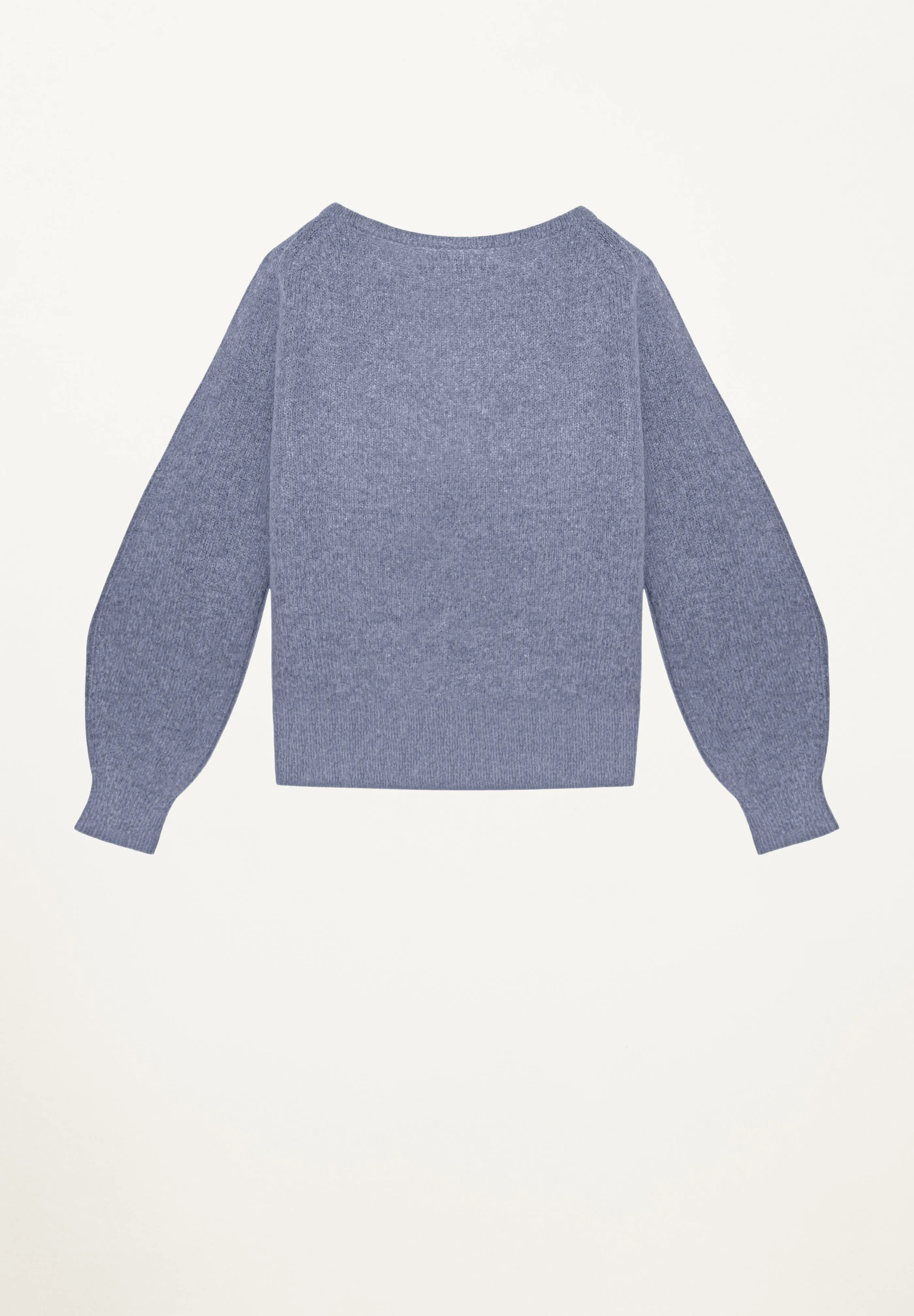 Cashmere Crewneck Sweater in Atlantic