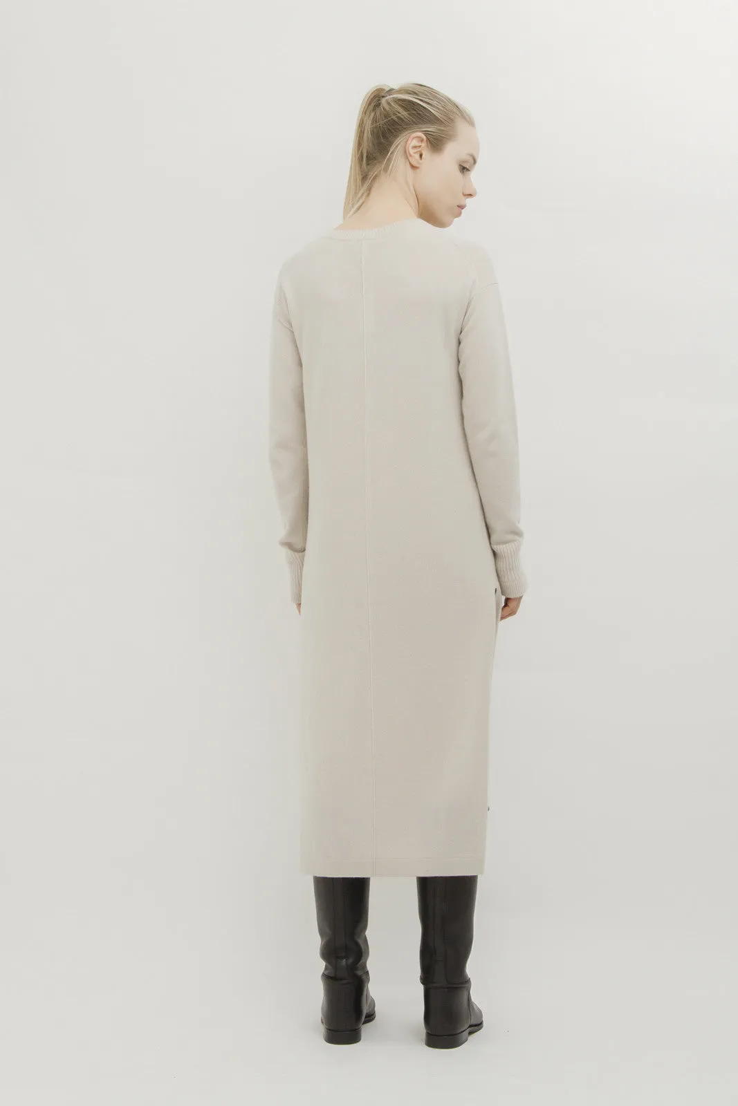 CASHMERE SWEATER DRESS