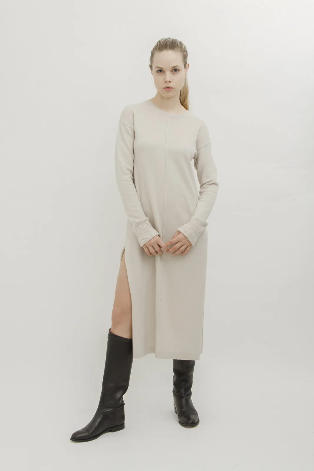 CASHMERE SWEATER DRESS