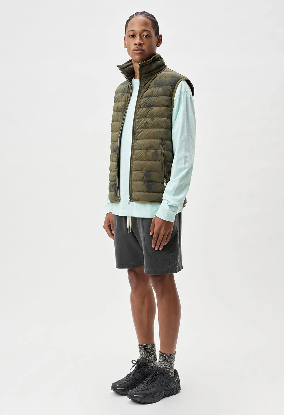 Chamberlin Down Vest / Evergreen Camo