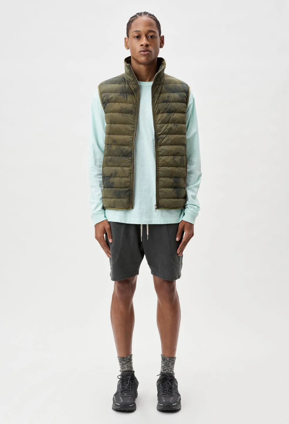 Chamberlin Down Vest / Evergreen Camo