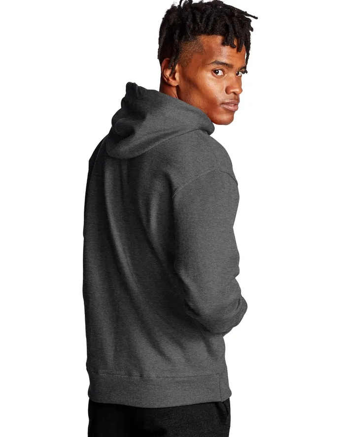 Champion Men's Powerblend Fleece Pullover Hoodie Granite Heather S0889 407D55 G61