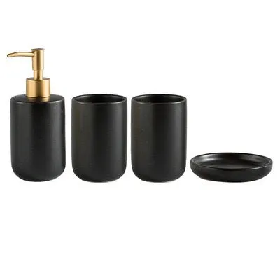 Classic Modern Bathroom Accessory Set