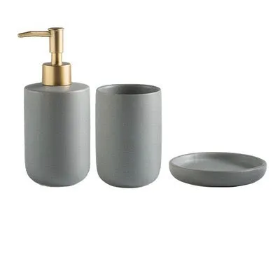 Classic Modern Bathroom Accessory Set