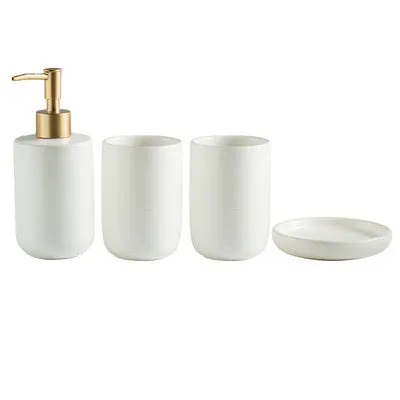 Classic Modern Bathroom Accessory Set