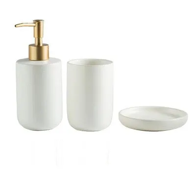 Classic Modern Bathroom Accessory Set