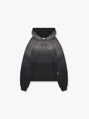 COLOR GRADIENT HOODIE - WASHED BLACK