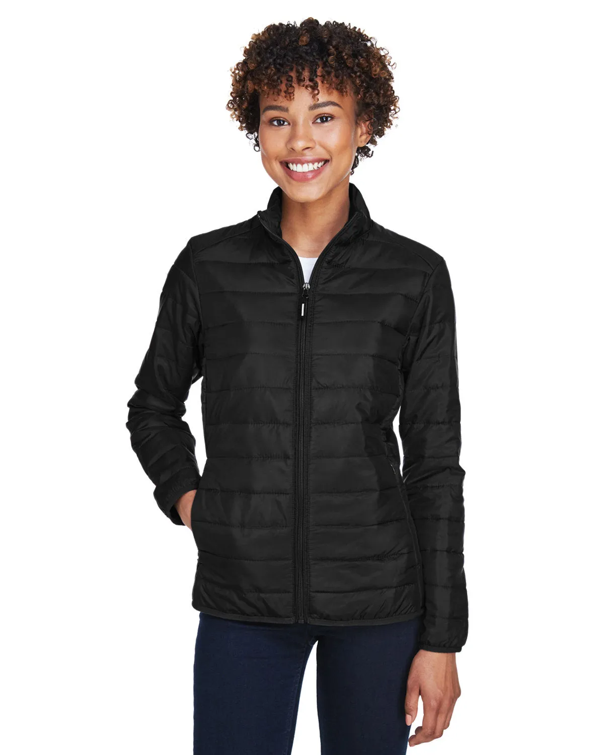 CORE365 Ladies' Prevail Packable Puffer Jacket