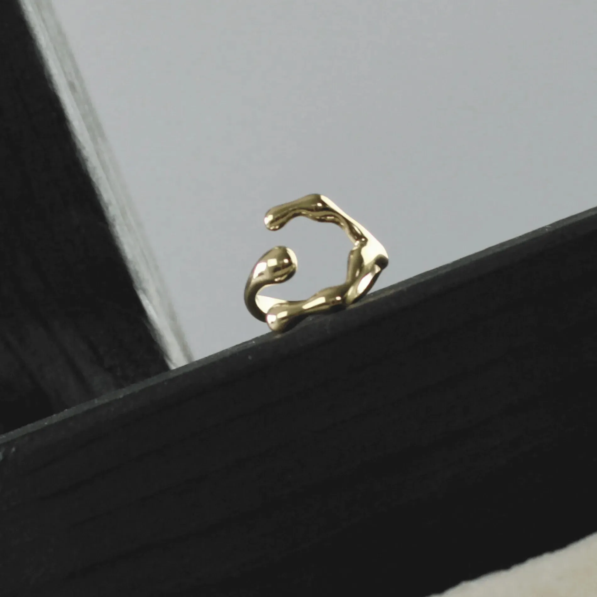 Courage Waterproof Lucky Ring 18K Gold Plating