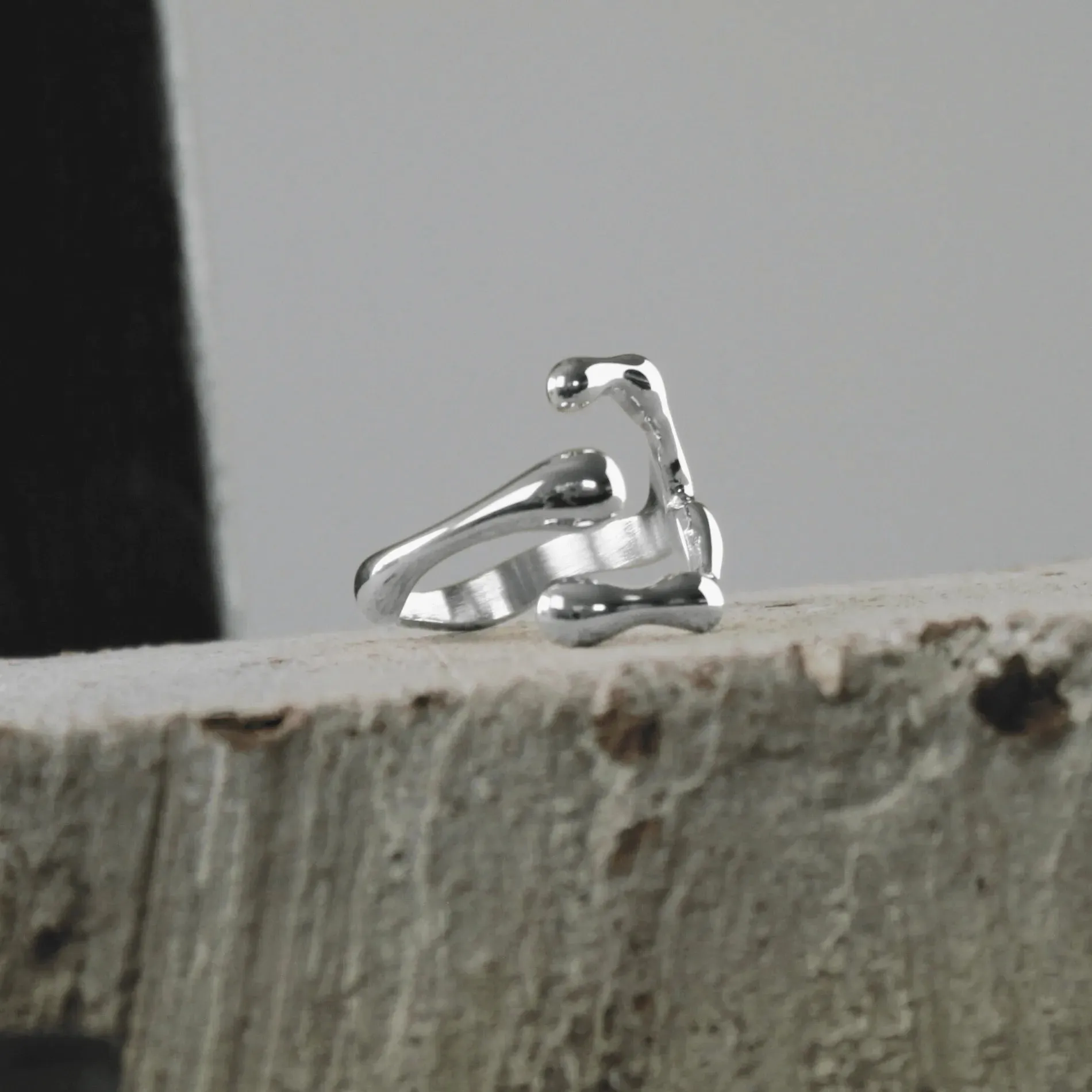 Courage Waterproof Lucky Ring Silver Plating