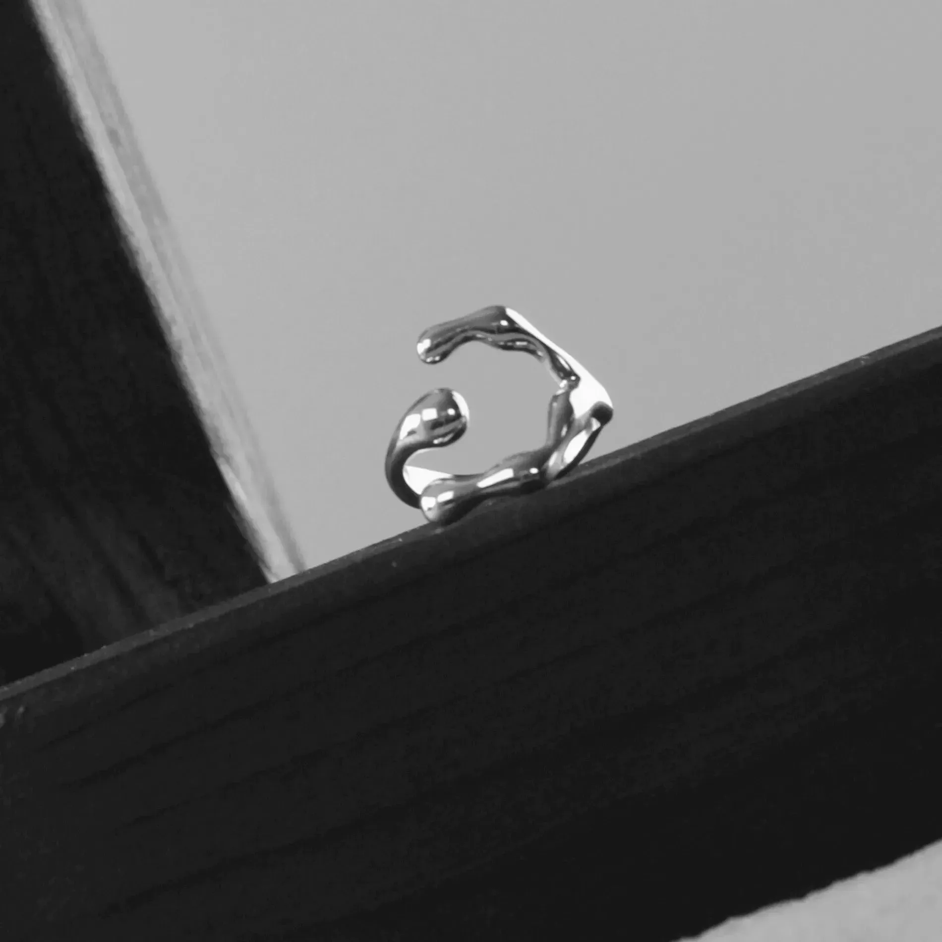 Courage Waterproof Lucky Ring Silver Plating