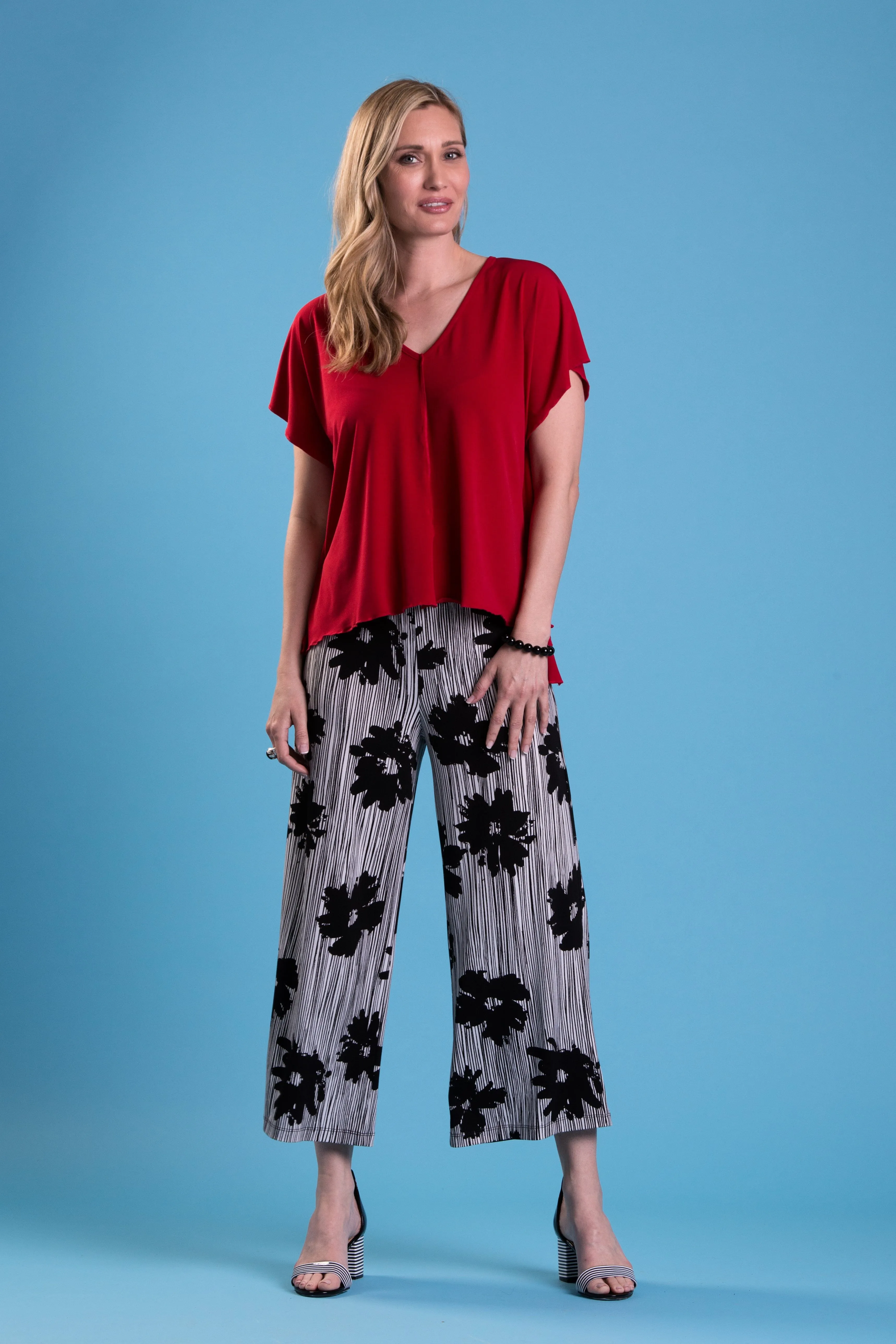 Crop Wide Leg Pant