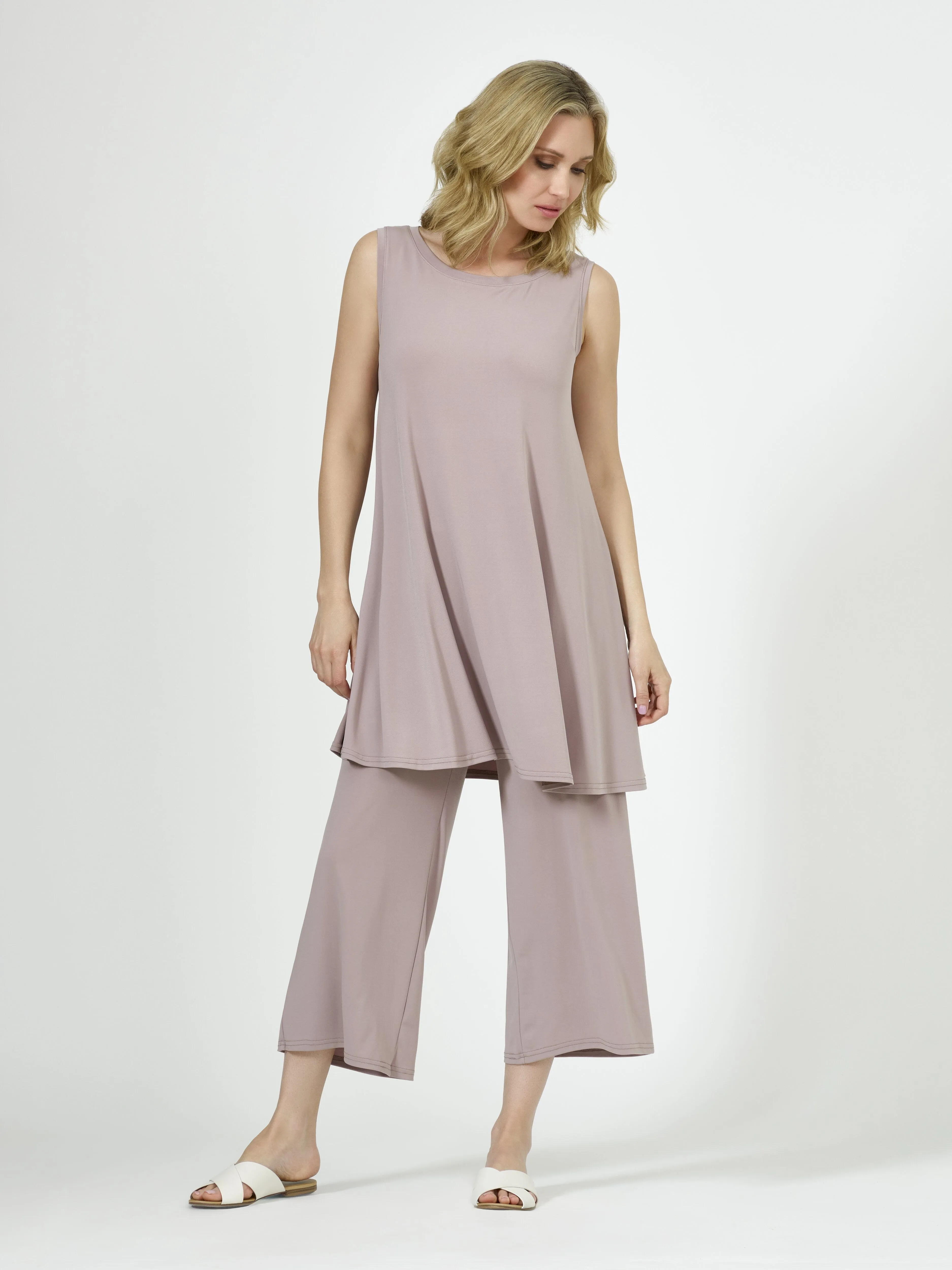 Crop Wide Leg Pant