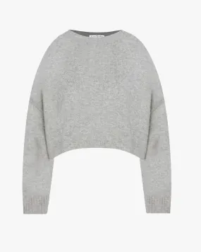 Cropped Cashmere Sweater